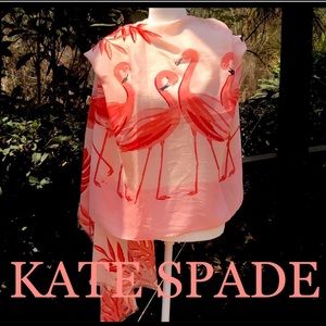 Kate Spade Flamingo Scarf